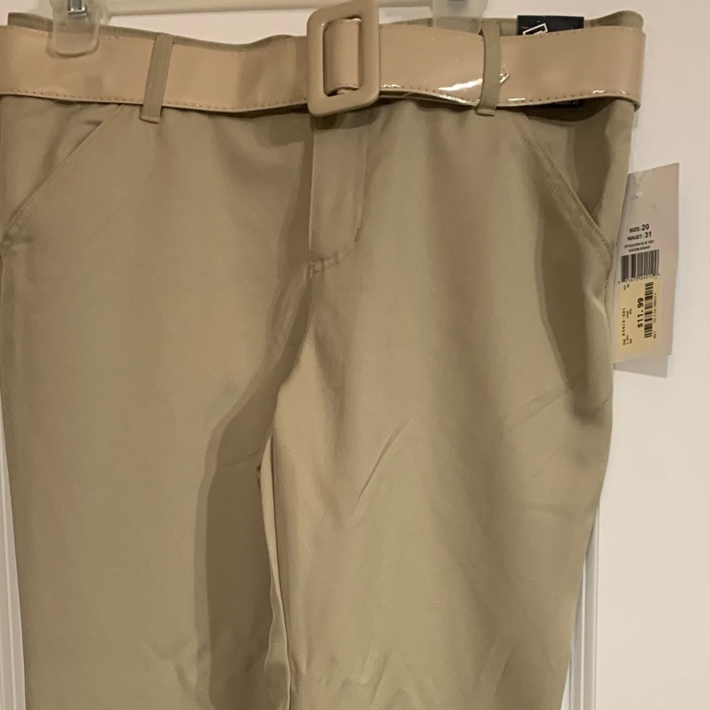 Khaki uniform pants
